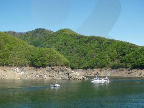 昭阳湖游览船소양호 유람선