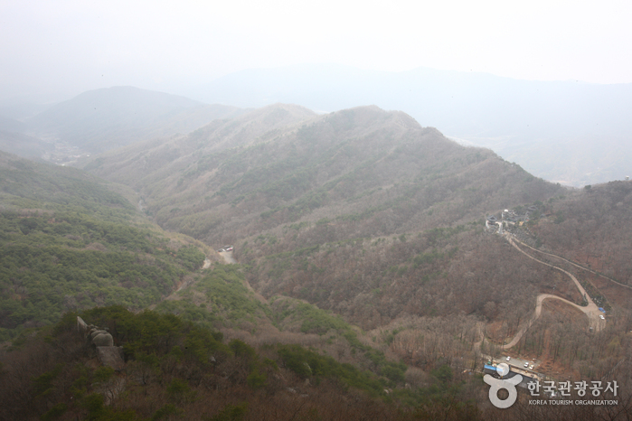 八公山自然公园팔공산자연공원(갓바위지구)