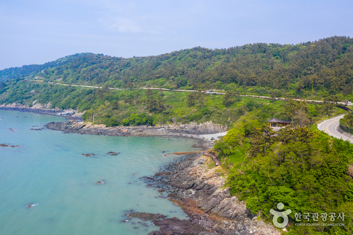 Baeksu Coastal Road (백수해안도로)