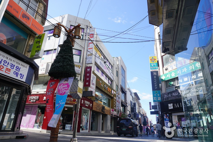 Calles de Myeong-dong de Chuncheon (춘천명동거리)